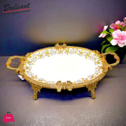 BRILLIANT Royal Bloom Serving Platter BR5011 – 42 x 25.5 x 6 cm