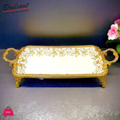 BRILLIANT Royal Bloom Serving Platter BR5019 – 39 x 17.5 x 6 cm