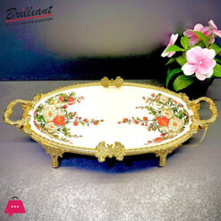 BRILLIANT Royal Bloom Serving Platter BR5020 – 42 x 21 x 6 cm