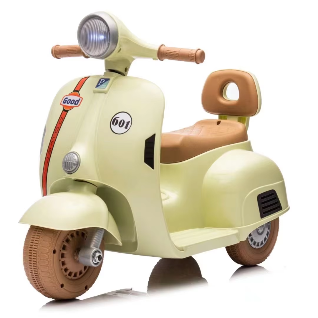 Children'S Electric Vespa Kids Bike Baby Toy For Driving Adventures For 3-6 Years