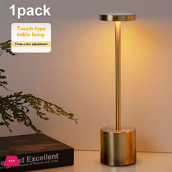 Classic Metal Touch Sensor LED Table Lamp