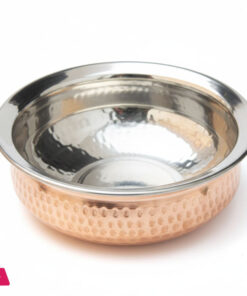 Copper Steel Handi For Serving Hammered Design 11 Copper Steel Handi For Serving Hammered Design - Image 5