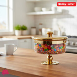 Danny Home Decorative Cookie Glass Jar 17.5cm