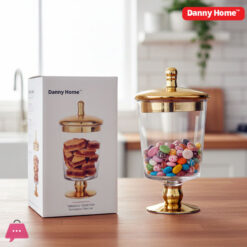 Danny Home Decorative Cookie Glass Jar 23.5cm