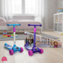 Frozen Fiber Plastic 3 Wheel Scooter