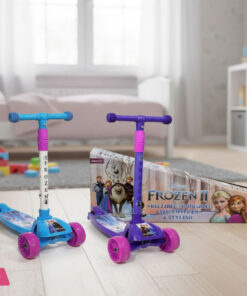 Frozen Fiber Plastic 3 Wheel Scooter