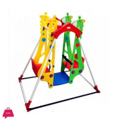Giraffe Two Kids Stand Swing for 2 babies
