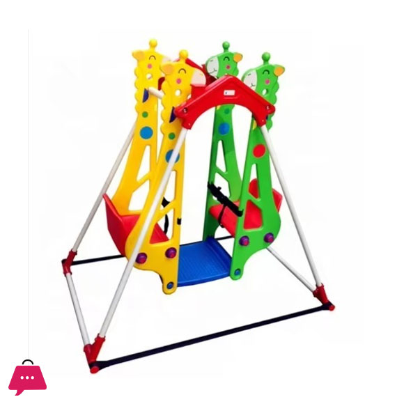Giraffe Two Kids Stand Swing For 2 Babies 3 Giraffe Two Kids Stand Swing For 2 Babies