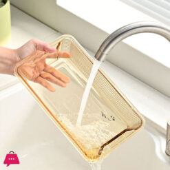 Heat Resistant Basics Clear Oblong Glass Baking Dishes Dish Pan Tray Plate