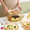 Heat Resistant Basics Clear Oblong Glass Baking Dishes Dish Pan Tray Plate