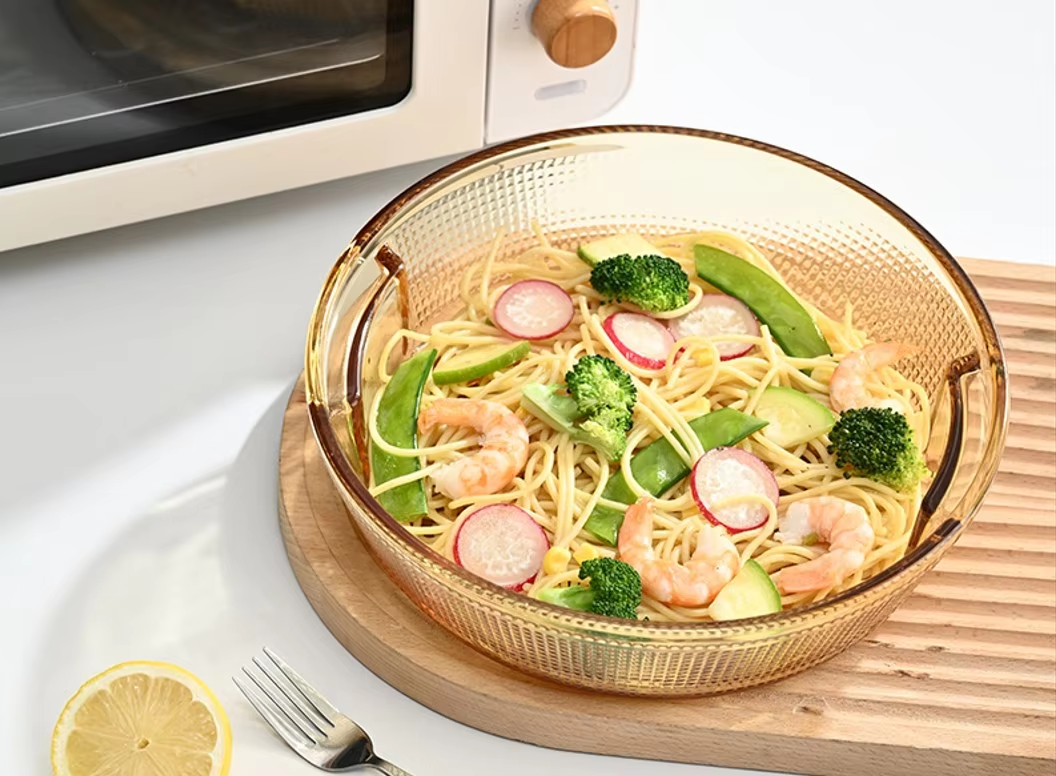 Heat Resistant Basics Clear Oblong Glass Baking Dishes Dish Pan Tray Plate