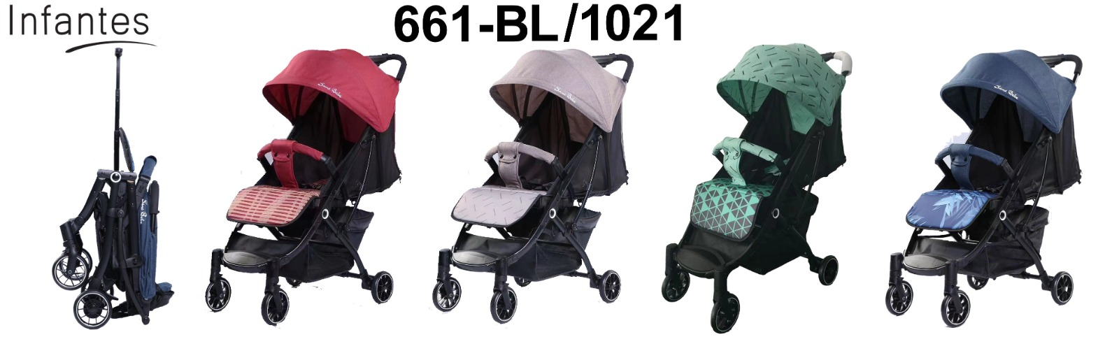 Infantes Baby Stroller One Hand Folding With Suspension 13 Infantes Baby Stroller One Hand Folding With Suspension