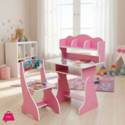 Kids Cartoon Folding Table Chair Set - Heavy Quality