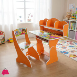 Kids Cartoon Folding Table Chair Set - Heavy Quality