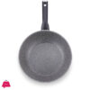 Korkmaz A3915 Palma Wok 28X8.5 Cm - 4.5 Ltr