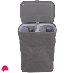 Laundry Basket With Lid Dual Compartment Design Laundry Hamper For Bathroom Laundry