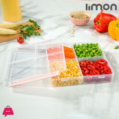Limon 4 Section Tray 330ml x 4 Partition