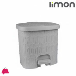 Limon Bamboo Dustbin With Pedal 6 Litter Product Code :2065