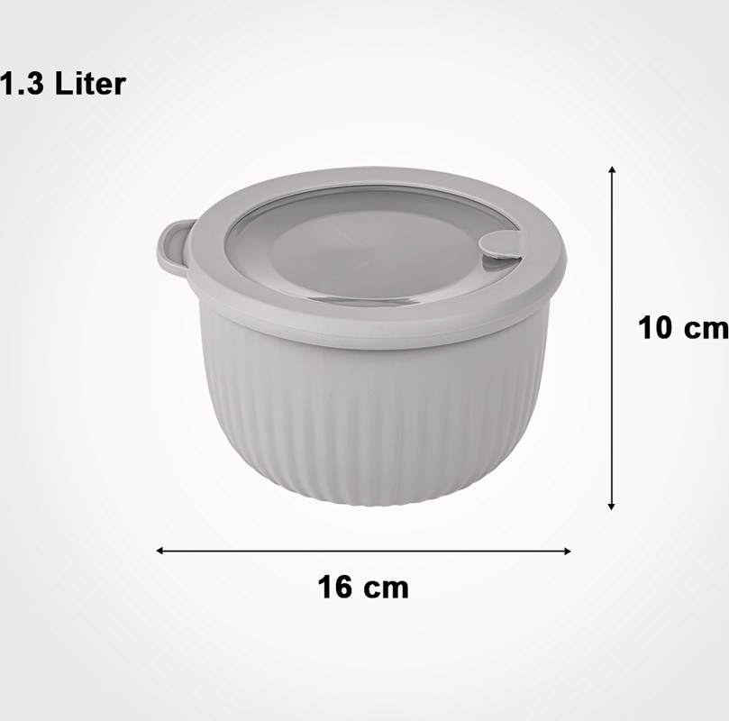 Limon Food Container Round With Vented Lid Set Of 3 9 Limon Food Container Round With Vented Lid Set Of 3
