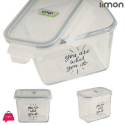 Limon Glass Food Storage Jar With Lid - 920Ml
