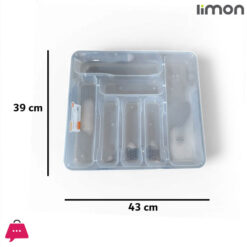 Limon Kitchen Drawer Plastic Cutlery Tray