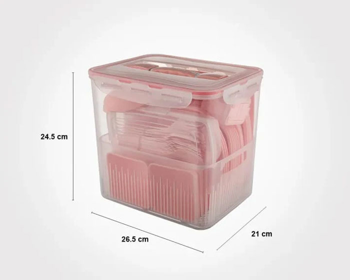 Limon Picnic Set 60 Pieces ( 6 Person )