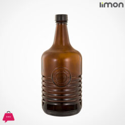 Limon Rustic Glass Brown Bottle