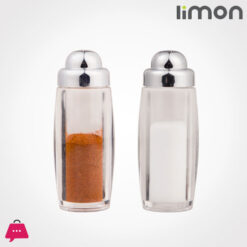 Limon Salt Shaker With Chrom Lid 2 Pieces