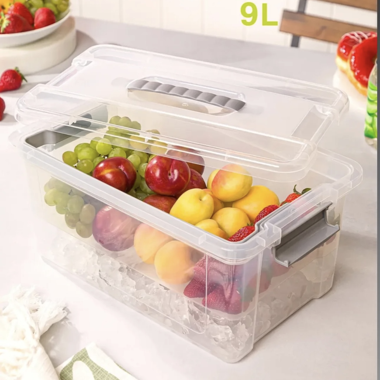 Limon Picnic Box Travel Box With Ice Holder 9 Liter 13 Limon Picnic Box Travel Box With Ice Holder 9 Liter