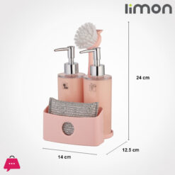 Limon Twin Liquid Soap Dispenser