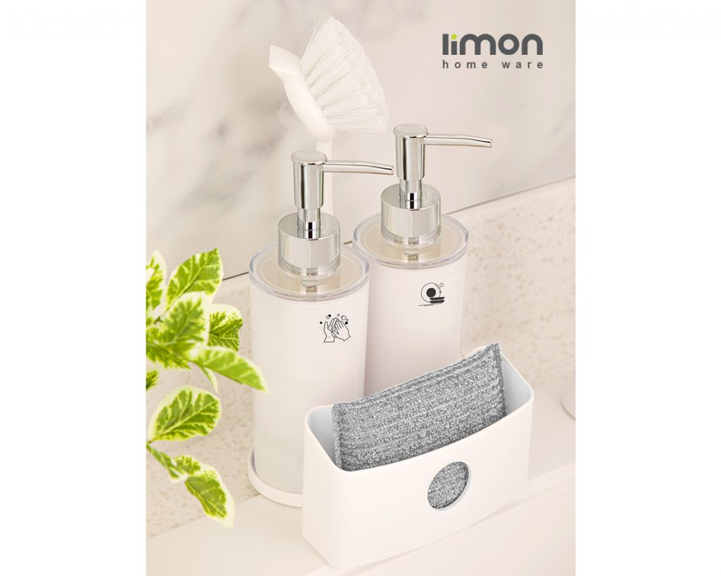 Limon Twin Liquid Soap Dispenser