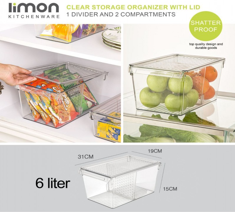 Limon Unbreakable Organizer 6 - Liters