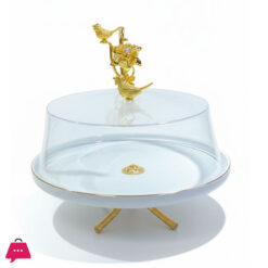 Luxury  Elegant Cake Dish with Cover