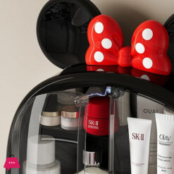 Mickey Mouse Bathroom Cosmetic Storage Box Wall-Mounted No Drill Required