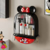 Mickey Mouse Bathroom Cosmetic Storage Box Wall-Mounted No Drill Required
