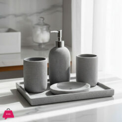 Modern Bathroom Accessories Set 5-Pcs