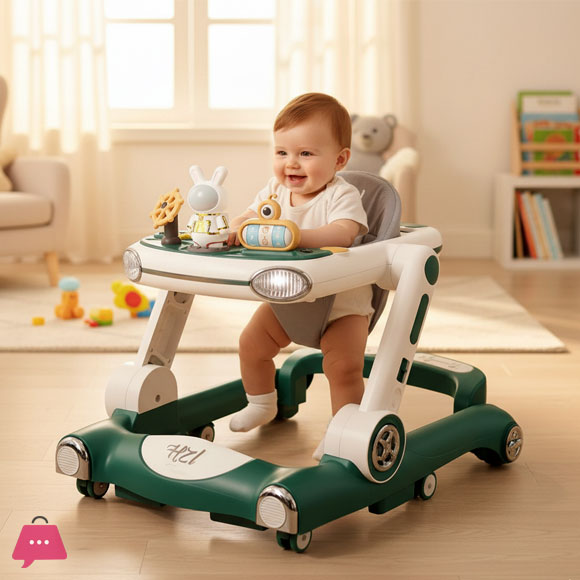 Multi Function Baby Walker With Unique Design - Hzl-518