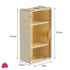 Multi-Purpose Wall Mounted Bathroom Cabinet &Amp; Tissue Holder