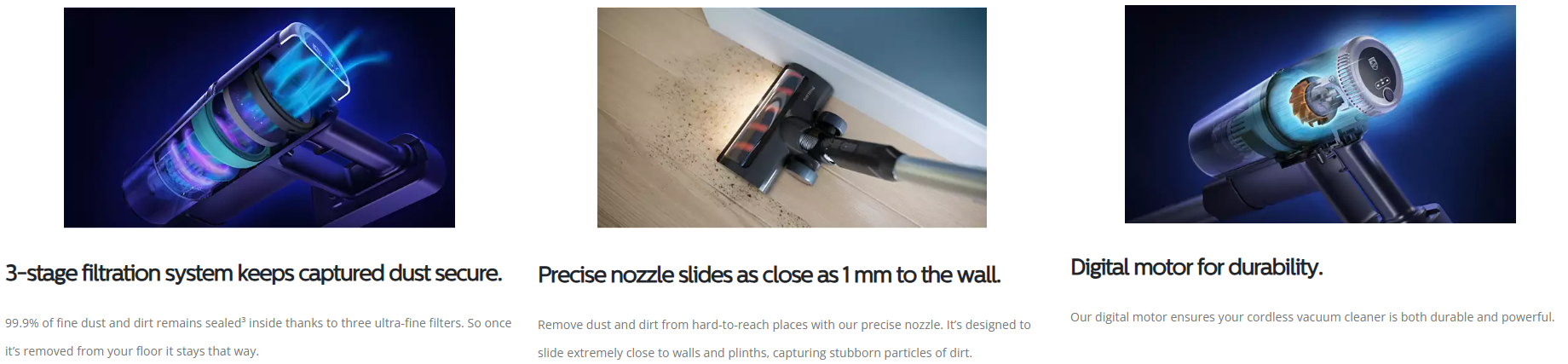 Philips 3000 Series Cordless Vacuum Xc3031/61