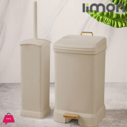 Rectangle Dustbin And Brush Product Code:1923