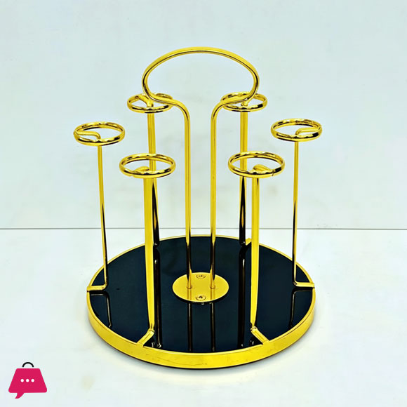 Rotating Glass Holder Countertop Space Saving 3 Rotating Glass Holder Countertop Space Saving - Image 2