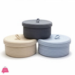 Roti Storage Woven Basket With Lid