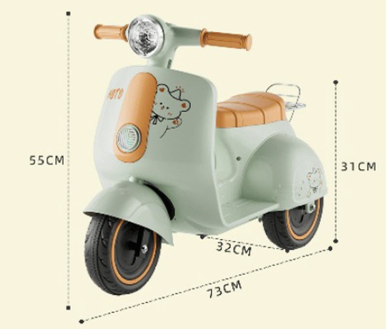Small Vespa Electric Bike For Kids 1-3 Years 11 Small Vespa Electric Bike For Kids 1-3 Years