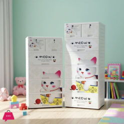 Sonati Cartoon Meow Wardrobe Drawer (4+2)