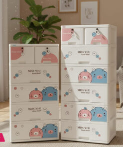 Sonati Cartoon Seal Wardrobe Drawer (4+2)