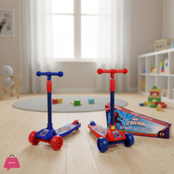 Spider-Man Fiber Plastic 3 Wheel Scooter