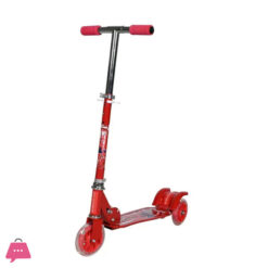 Spiderman Metal Scooty 3 Wheel with Light
