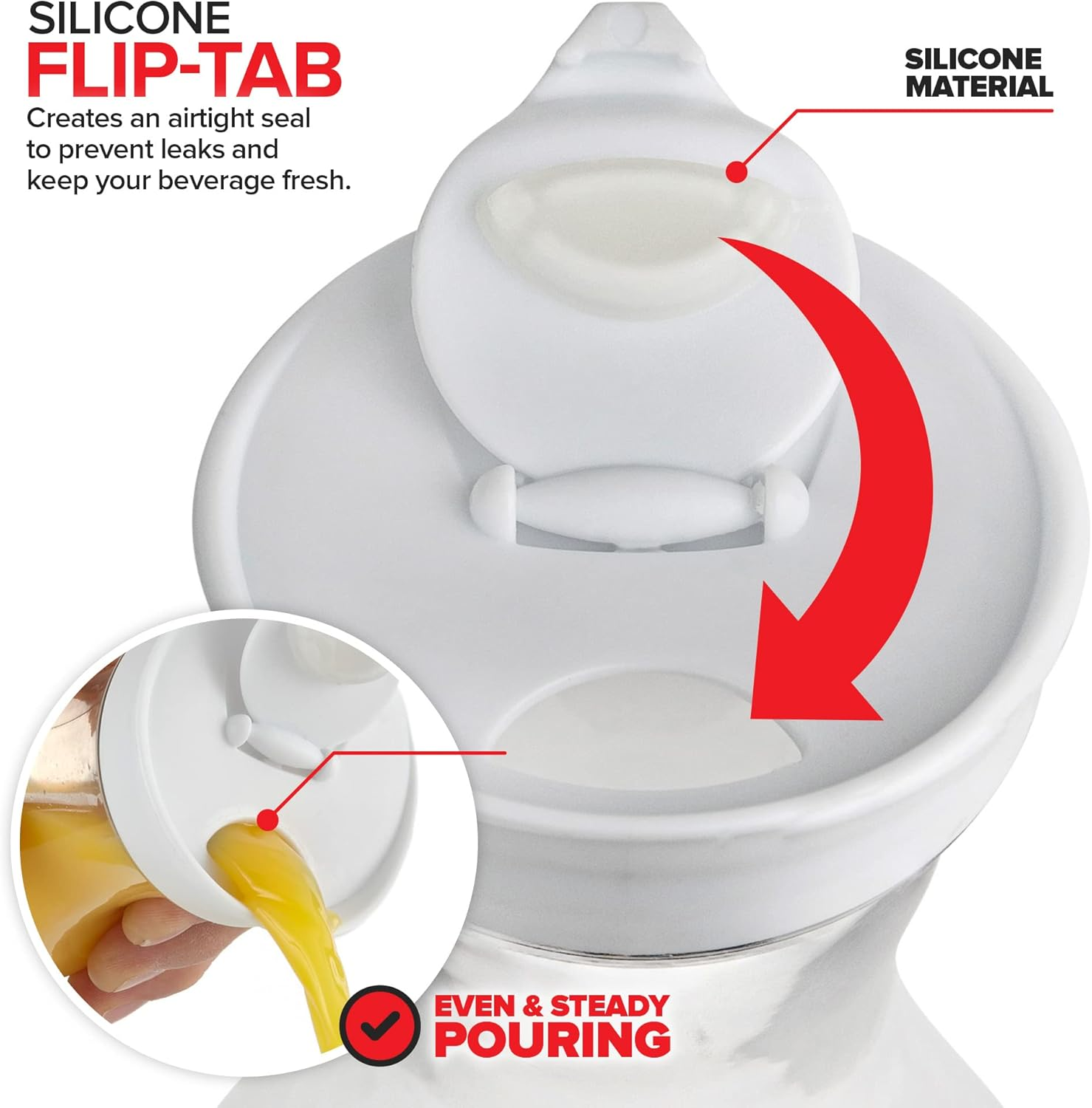 Square Carafes Plastic Juice Carafe With Lids 1 Ltr Water Bottle, Milk Container Clear Beverage Containers For Fridge