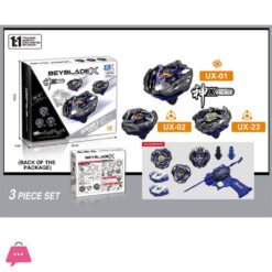 1:1 Beyblade X Alloy String Top 3-Pcs Set