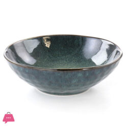 12 Piece Stoneware Dinnerware Set (Green)